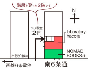 atelier haco map